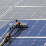 Limpieza paneles solares